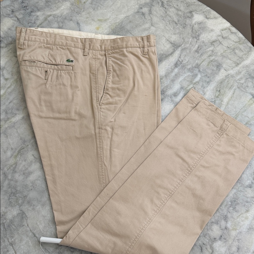 Lacoste | Men's Beige Chino Pants